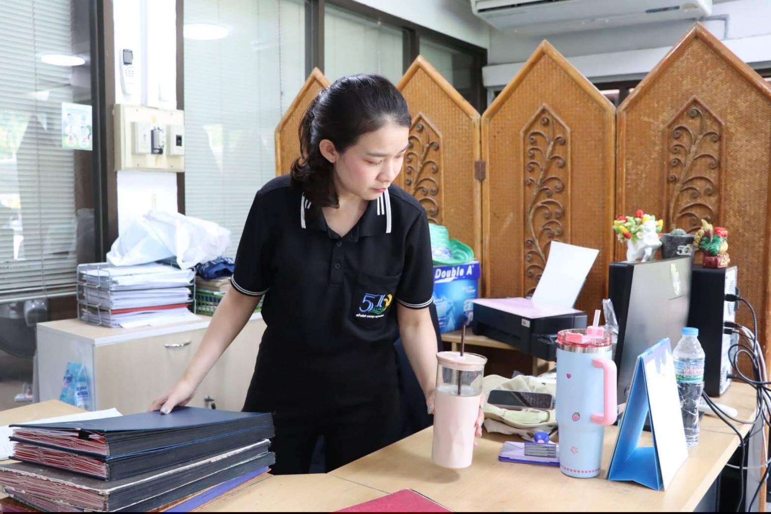 title - ศูนย์ส่งเสริมและพัฒนาอาชีพเสริมนอกภาคการเกษตร (ศพส.) จัดกิจกรรม 5 ส. เนื่องในโอกาสวันเฉลิมพระชนมพรรษา สมเด็จพระนางเจ้าสุทิดา พัชรสุธาพิมลลักษณ พระบรมราชินี